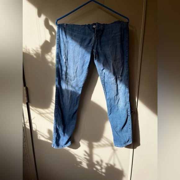 7 For All Mankind Button Fly Josephina Jeans - Cotton, Size 27, 7FAMK - Picture 2 of 6